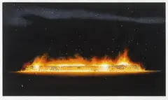 Midnight Embers 2002 by Tim Storrier, 2002, coloured lithograph, sold Mar 2009