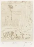 John Olsen, I Had a Room 1978, 1978, etching