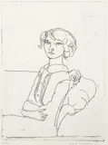 Fred Williams, Young Girl Number 3 1966, 1966, etching