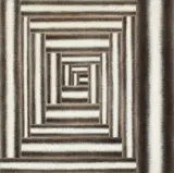 Zofia Artymowska, Knossos II z cyklu Poliformy, 1975, olej, płótno