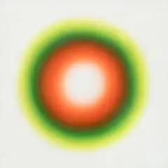 Wojciech Fangor, B 101, 1966, olej, płotno