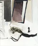 Teresa Pągowska, Węzeł, 1973, olej, płótno