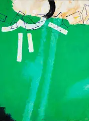 Michał Jędrczak, bez tytułu (z góry), 2011, olej, płótno