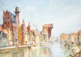 Theodor Urtnowski, Gdańsk, olej, płótno