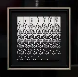 Chance in game for one by Ryszard Winiarski, 1989, akryl, sklejka, sold Jun 2014