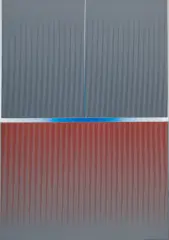 Pejzaż metafizyczny nr 4 by Tomasz Jędrzejko, 2013, akryl, płótno, sold Feb 2014
