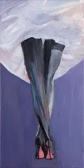 Magdalena Opido, Creatura, 2014, olej, płótno