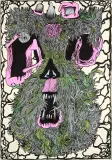 Igor Rudziński, bez tytułu (44), 2013, akryl, marker, płótno