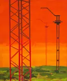 Pomarańcze by Emilia Gąsienica-Setlak, 2011, akryl, płótno, sold Feb 2014