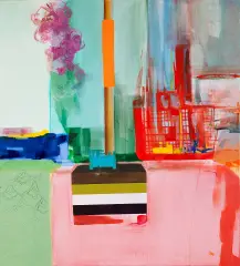 Królestwo za spokój II by Magdalena Wójcik, 2012, akryl, olej, płótno, sold Feb 2014