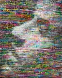 Małgorzata Kosiec, Trace, 2015, akryl, płótno