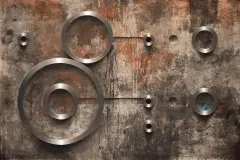 Daniel Krysta, KH68, 2015, olej, akryl, płótno