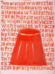 Jadwiga Sawicka, Spódnica, 1996, olej, płótno