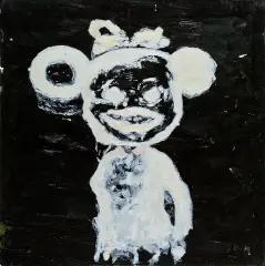 Michał Slezkin, Sweetie, 2015, olej, płótno