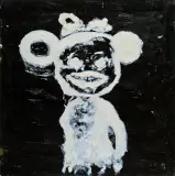 Michał Slezkin, Sweetie, 2015, olej, płótno