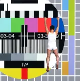Jakub Bąkowski, TV Zero Zones (2004), 2005, offset, papier