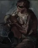 Leopold Gottlieb, Kobieta z dzbanem