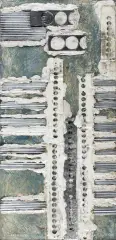 Bronisław Kierzkowski, KOMPOZYCJA FAKTUROWA NR 241, 1959, relief, technika własna, płyta