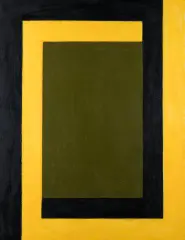 Stefan Gierowski, OB. DCLXIII, 1999, olej, płótno