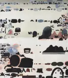 NARODZINY PRZEDMIOTÓW XIV by Jan Tarasin, 1997, olej, płótno, sold May 2016