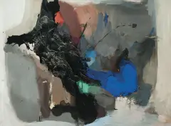 Tadeusz Kantor, Peinture, 1962, olej, szkliwo