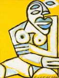 Andrzej Folfas, DU COTE DE CHEZ LAUTREC, 2006, olej, płótno
