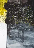 Urszula Niemirska, Tablica, 2011, tech. mieszana, płótno