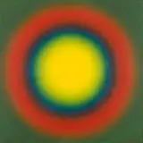 M 5 by Wojciech Fangor, 1966, olej, płótno, sold Oct 2016