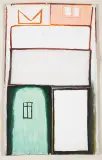 Andrzej Wróblewski, KOMPOZYCJA - DOM, 1948, gwasz, karton