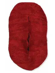 Magdalena Abakanowicz, ABAKAN ROUGE III, 1971, tkanina