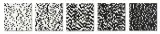 STATISTICAL SERIES 1-5 by Ryszard Winiarski, 1976, akryl, płyta, sold Dec 2016