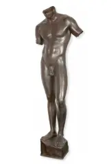 Igor Mitoraj, Nudo, 2003, brąz patynowany