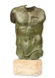 Igor Mitoraj, PERSEUSZ, brąz patynowany, podstawa kamienna