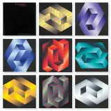 GESTALT by Victor Vasarely, 1970, 8 barwnych serigrafii, papier, sold Dec 2016