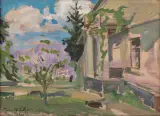 Józef Mehoffer, WIOSNA, 1930, olej, deska
