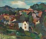 Henri Epstein, WIOSKA, 1925, olej, płótno