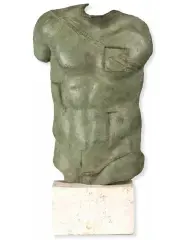 PERSEUSZ by Igor Mitoraj, brąz patynowany, podstawa kamienna, sold Mar 2017