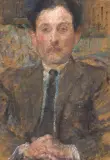 Olga Boznańska, PORTRET ETIENNE COLLI