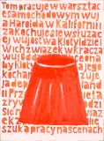 Jadwiga Sawicka, SPÓDNICA, 1996, olej, płótno