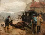 Aleksander Gierymski, SCENA ULICZNA W PARYŻU