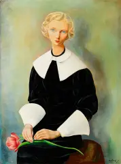 Moïse Kisling, INGRID, 1932, olej, płótno