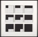 SERIA 13 by Ryszard Winiarski, 1976, akryl, drewno, płyta, sold Oct 2017
