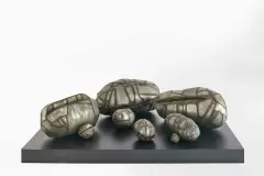 Magdalena Abakanowicz, STEEL EMBRYOLOGY, 2007 - 2008, stal nierdzewna spawana