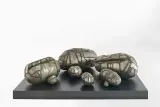 STEEL EMBRYOLOGY by Magdalena Abakanowicz, 2007 - 2008, stal nierdzewna spawana, sold Oct 2017