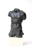 Le Grepol by Igor Mitoraj, 1978, brąz patynowany, podstawa kamienna, sold Oct 2017