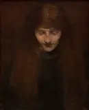 Olga Boznańska, PORTRET KOBIETY Z DŁUGIMI WŁOSAMI
