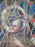 Bolesław Biegas, GENERAŁ MICHEL JOSEPH MAUNOURY, 1945 – 1946, olej, sklejka