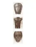 Magdalena Abakanowicz, Katarsis, 1985, (teka 3 grafik w oryginalnej obwolucie Fattoria di Celle, Edizioni della Bezuga Firenze) miękki werniks, papier