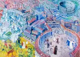 Rzym by Edward Dwurnik, 2016, olej, płótno, sold Mar 2018