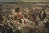 Jan Styka, W DRODZE NA GOLGOTĘ, 1886 - 1914, olej, płótno